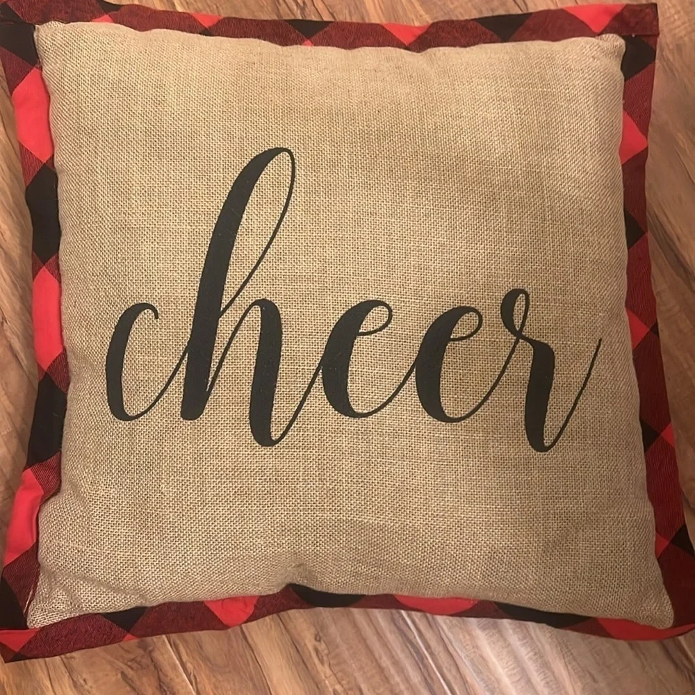 Plaid Throw Pillows 2 -Pier 1 & Stratford Home